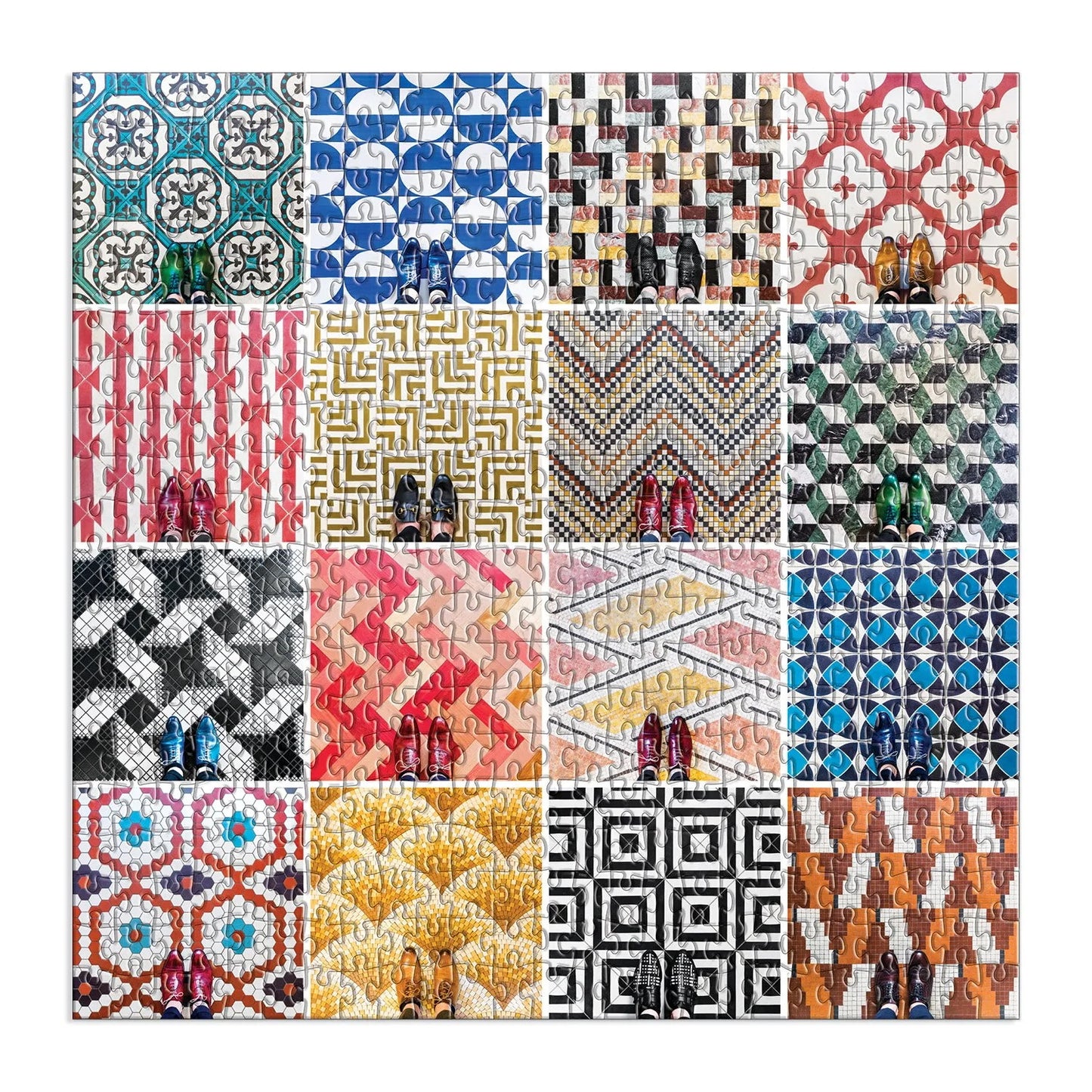 Mosaic Floors 500 Piece Jigsaw Puzzle