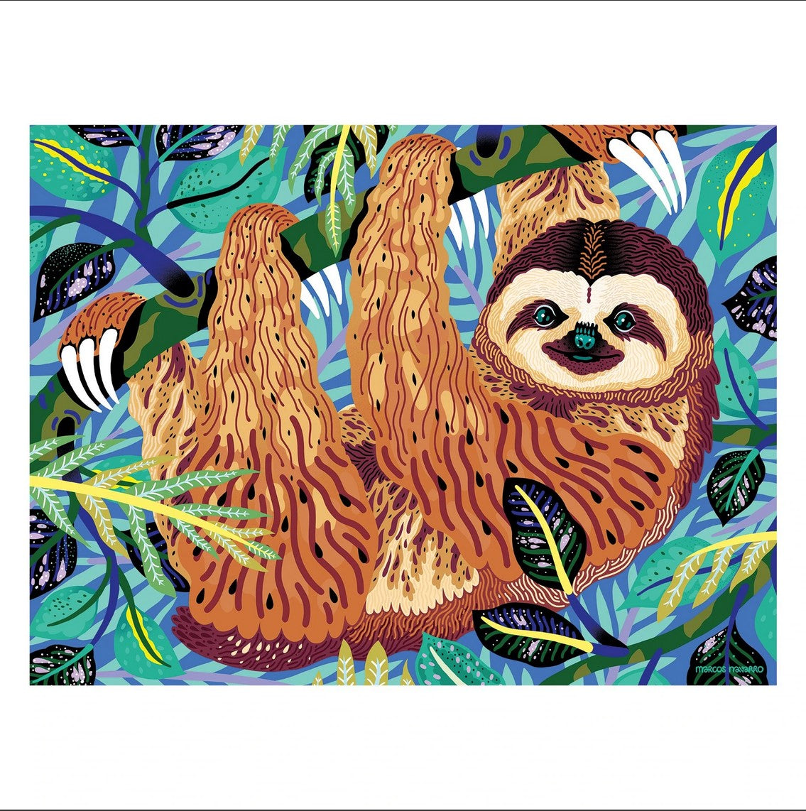 Endangered Species: Pygmy Sloth 300 Piece Puzzle