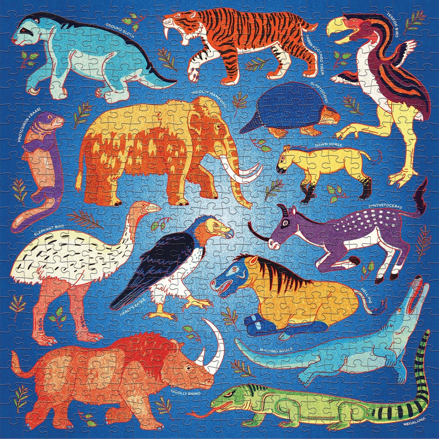 Prehistoric Kingdom 500 Piece Family Puzzle