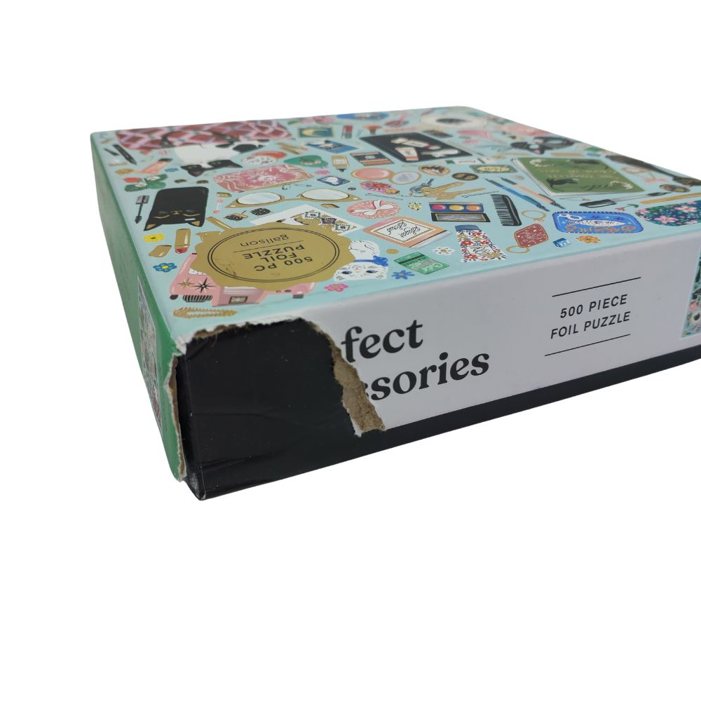 Galison 500 Piece Puzzle - Purrfect Accessories (Damaged Box)