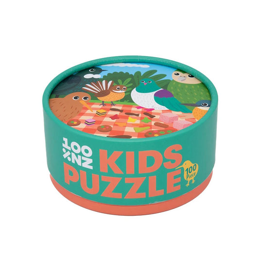 Picnic Tweets 100 Piece Kids Jigsaw Puzzle