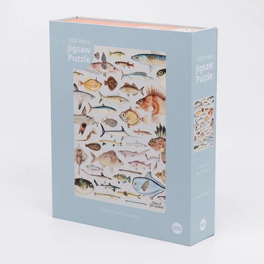 Fishes of New Zealand 1000 Piece Jigsaw Puzzle