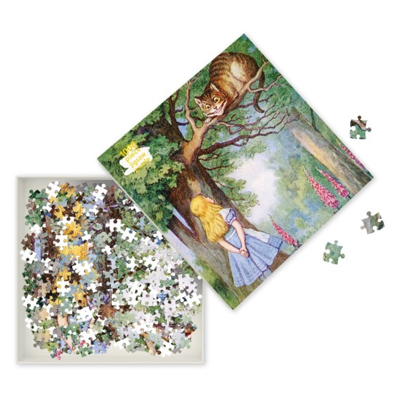 Alice and the Cheshire Cat 1000 Piece Puzzle