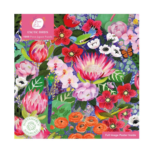 Bex Parkin Exotic Birds 1000 Piece Puzzle