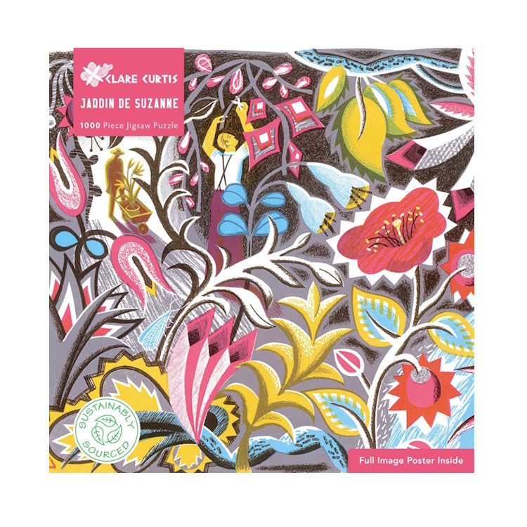 Clare Curtis: Jardin de Suzanne 1000 Piece Puzzle