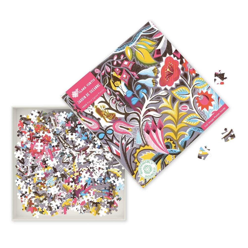 Clare Curtis: Jardin de Suzanne 1000 Piece Puzzle