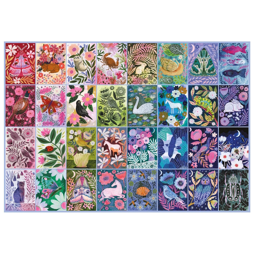 Lee Foster-Wilson: Beautiful Creatures 1000 Piece Puzzle