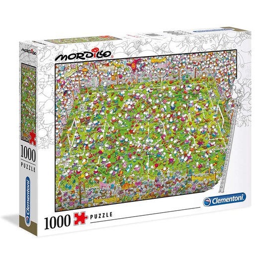 Clementoni 1000 Piece Puzzle - Mordillo: The Match