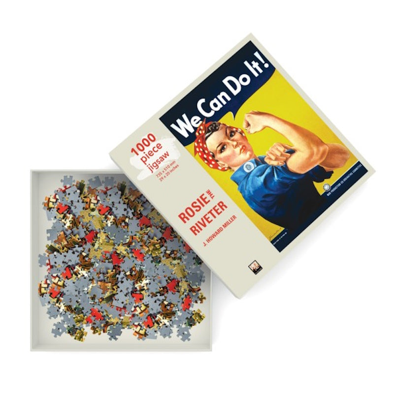 Rosie the Riveter Poster 1000 Piece Puzzle