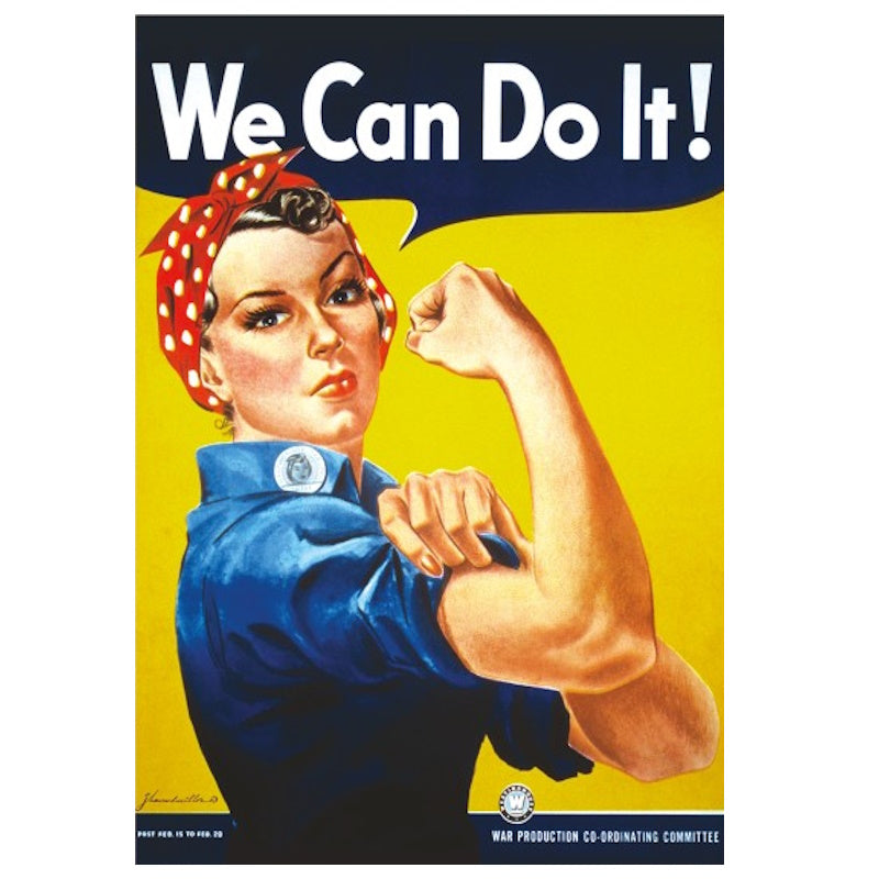 Rosie the Riveter Poster 1000 Piece Puzzle