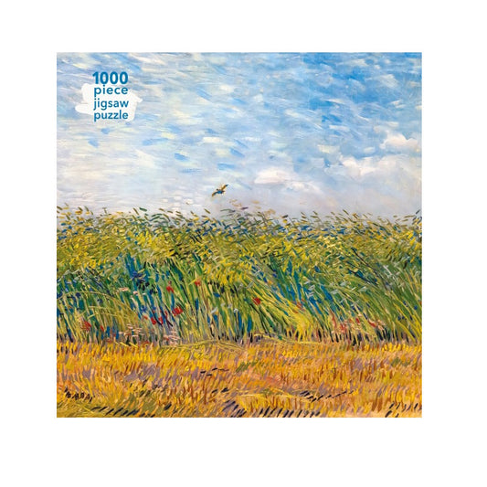 Van Gogh Wheat Field with a Lark 1000 Piece Puzzle