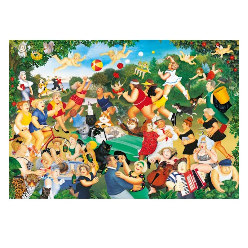 Beryl Cook Good Times 1000 Piece Puzzle