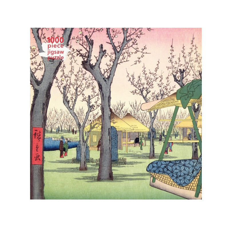 Utagawa Hiroshige: Plum Garden 1000 Piece Puzzle