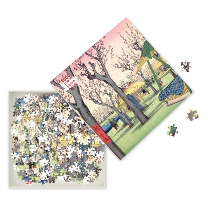 Utagawa Hiroshige: Plum Garden 1000 Piece Puzzle