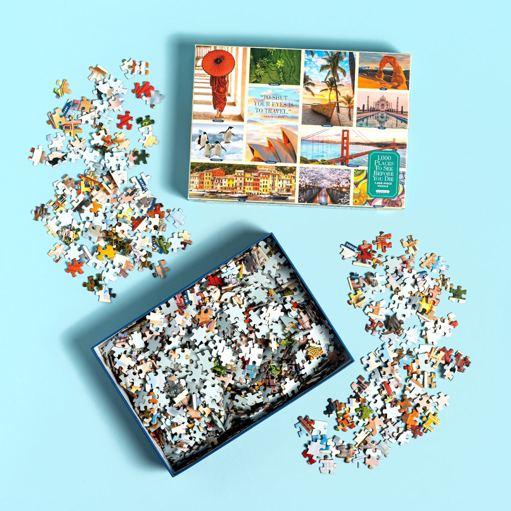 1,000 Places to See Before You Die 1000 Piece Puzzle