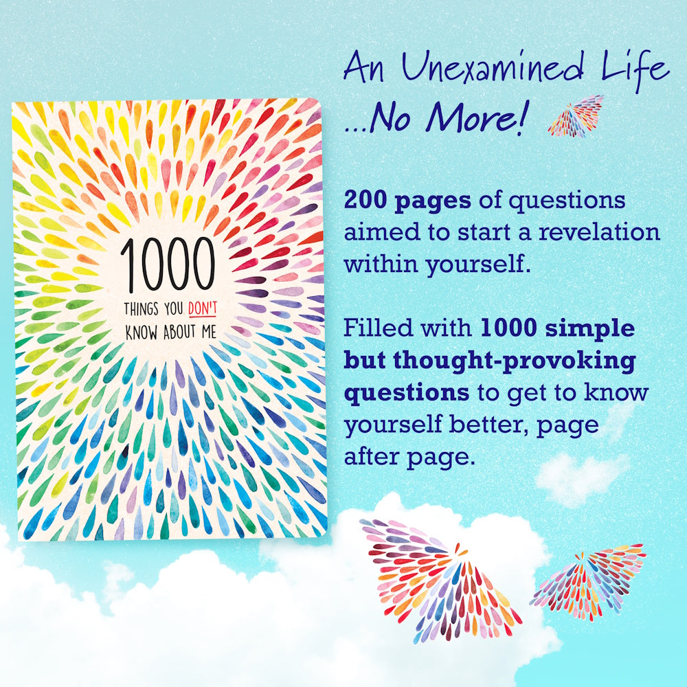 1000 Things You Don't Know About Me Journal