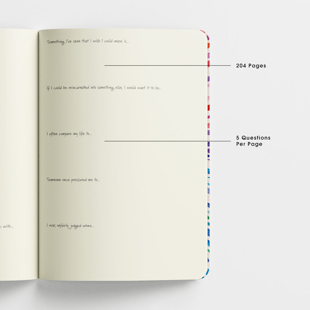 1000 Things You Don't Know About Me Journal