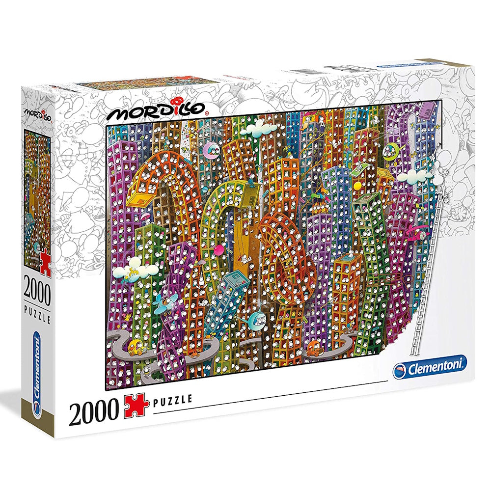 Clementoni 2000 Piece Puzzle - Mordillo: The Jungle