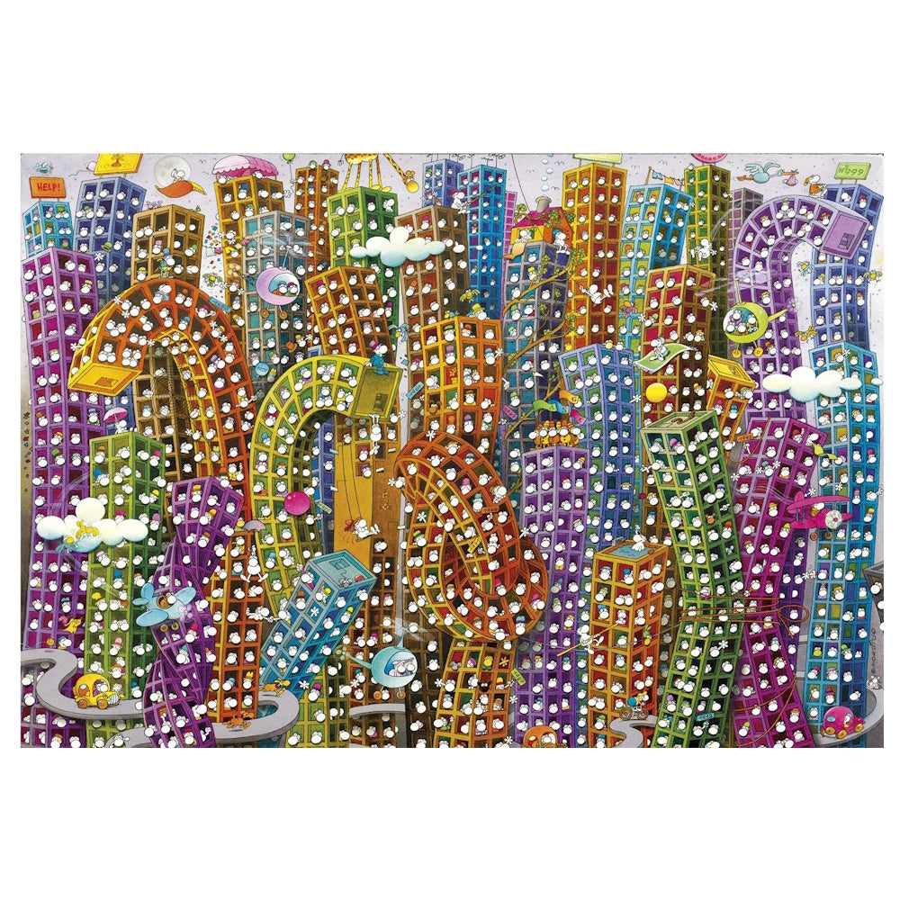 Clementoni 2000 Piece Puzzle - Mordillo: The Jungle