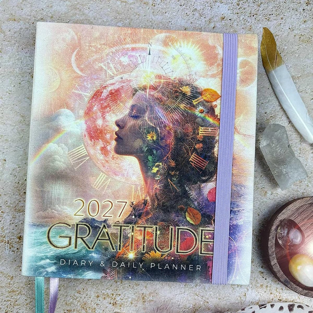2027 Gratitude Diary & Daily Planner Calendar