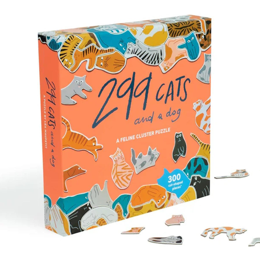 299 Cats and a Dog: A Feline Cluster Puzzle