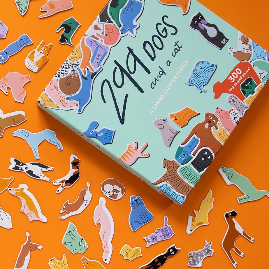 299 Dogs and a Cat: A Canine Cluster Puzzle