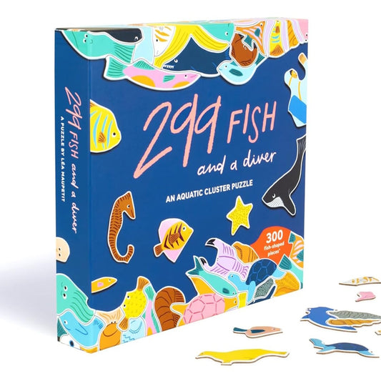 299 Fish and a Diver: An Aquatic Cluster Puzzle
