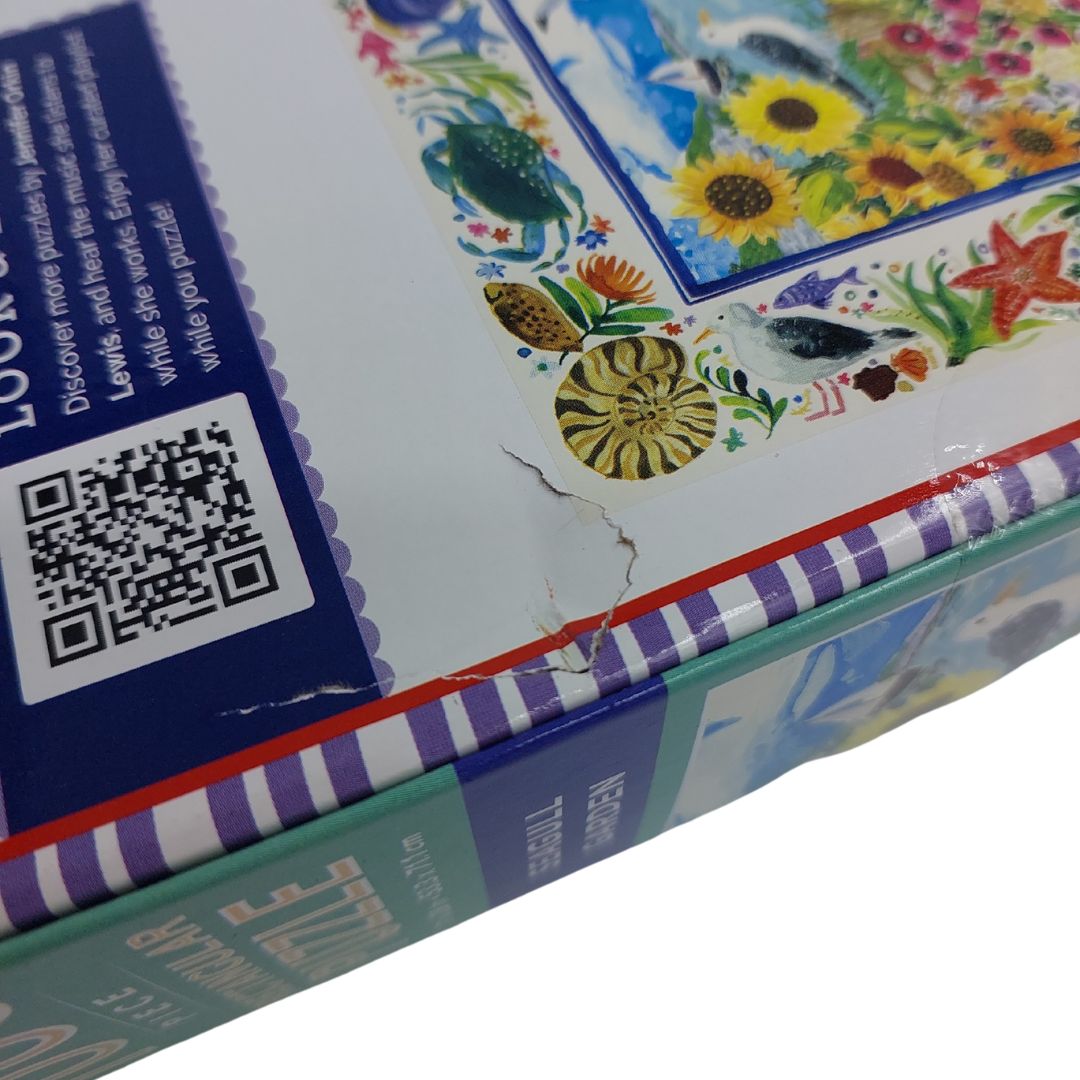 eeBoo Seagull Garden 1000 Piece Puzzle (Damaged Box)