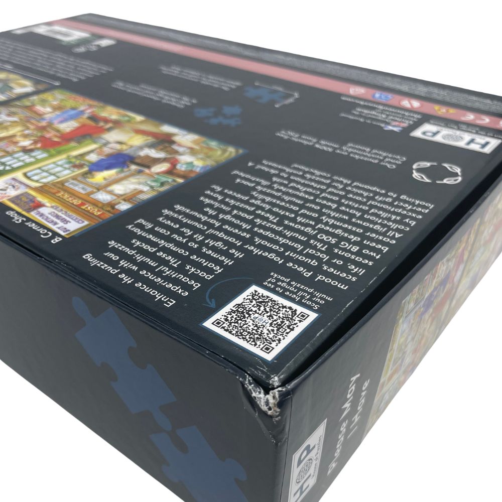 House of Puzzles 2 x BIG 500 Piece Puzzles - Please May I Have (Damaged Box)