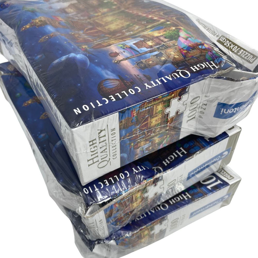 Clementoni 1000 Piece Jigsaw Puzzle - Downtown (Damaged Box)