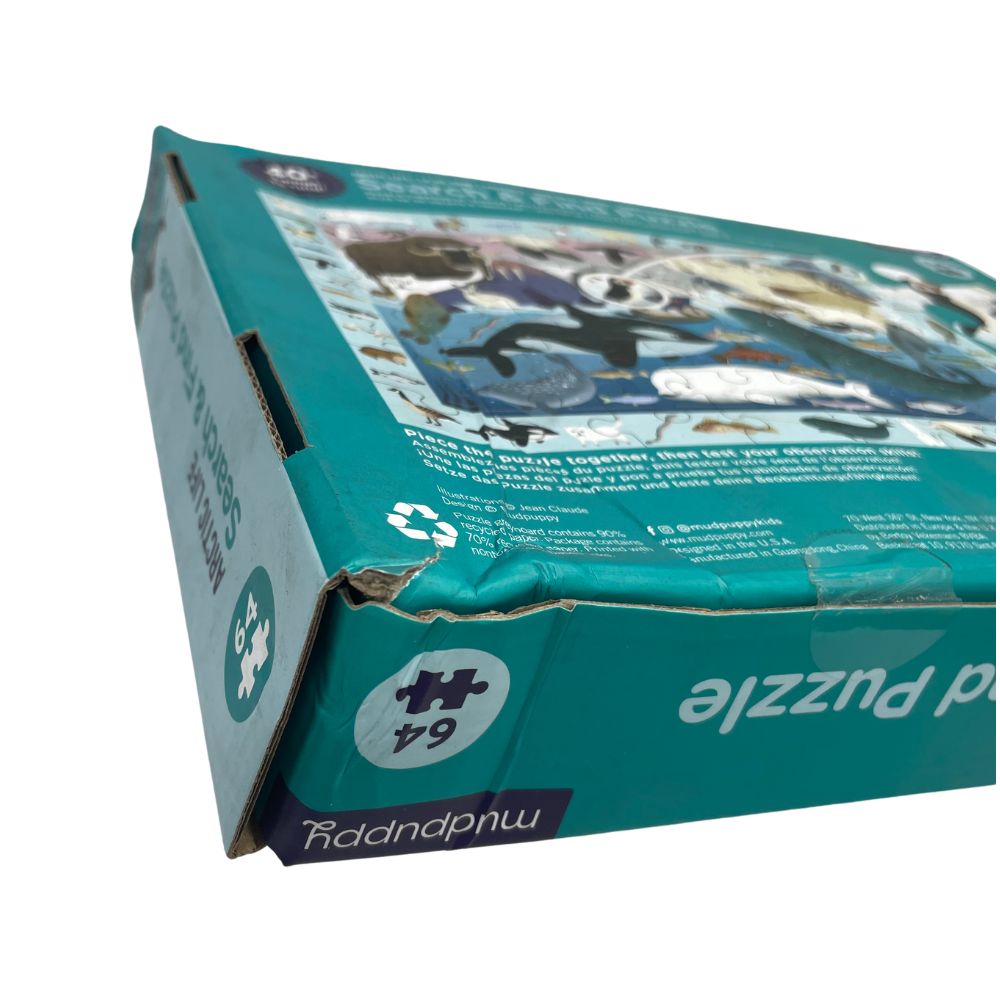 Mudpuppy Arctic Life 64 Piece Search & Find Puzzle (Damaged Box)