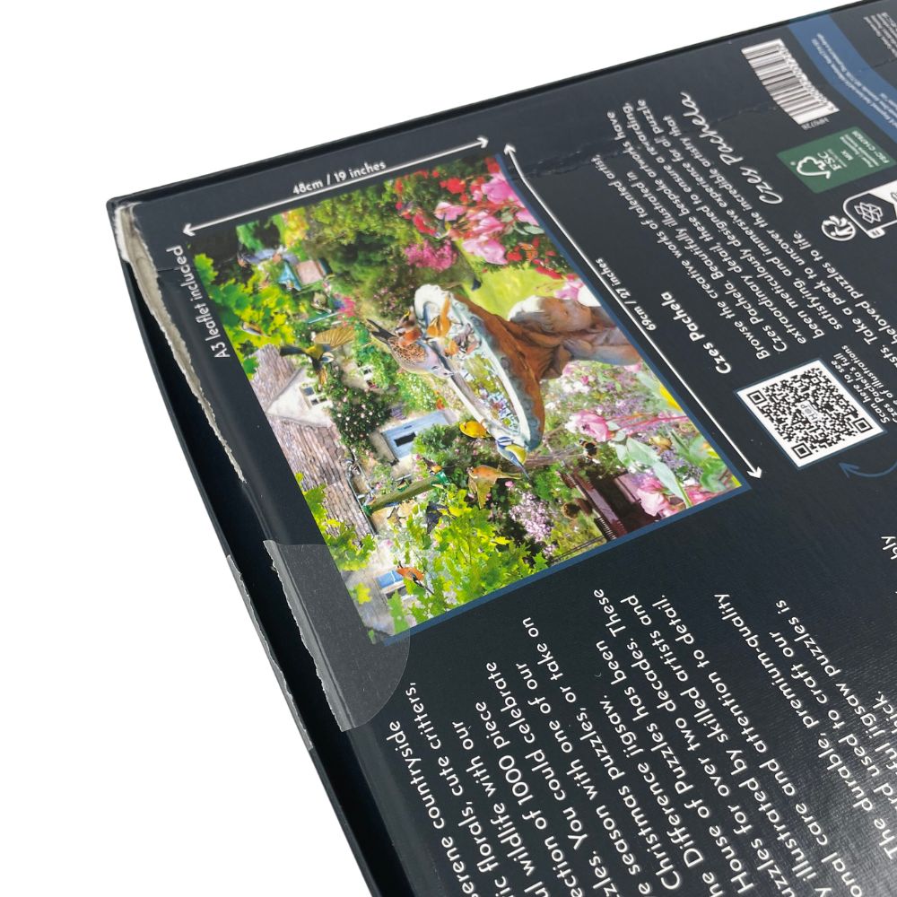 House of Puzzles 1000 Piece Puzzle - Summer Birds (Damaged Box)