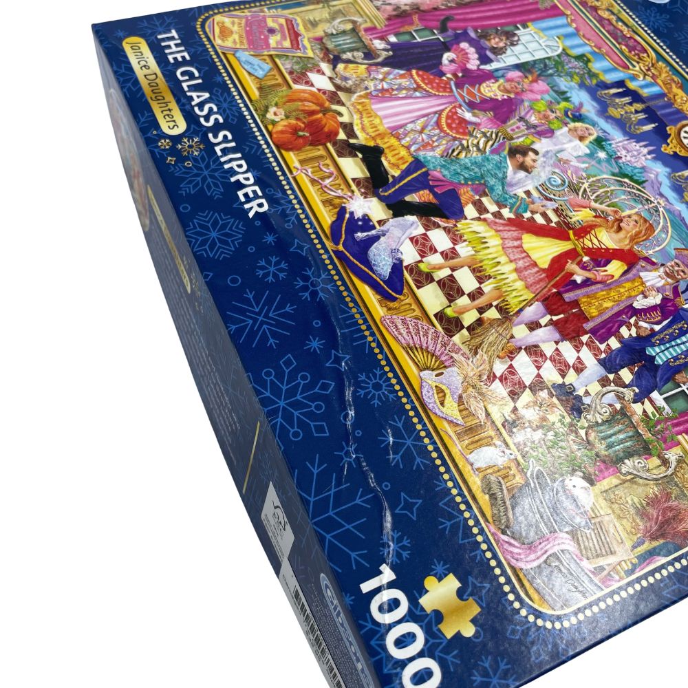 Gibsons 1000 Piece Jigsaw Puzzle - The Glass Slipper (Damaged Box)