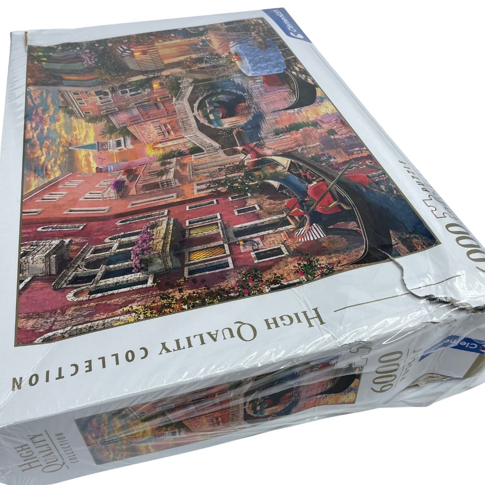 Clementoni 6000 Piece Jigsaw Puzzle - Venice Evening Sunset (Damaged Box)