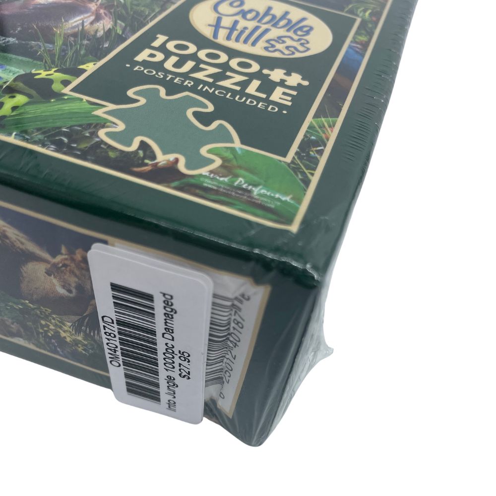 Cobble Hill 1000 Piece Puzzle - Into the Jungle (Damaged Box)