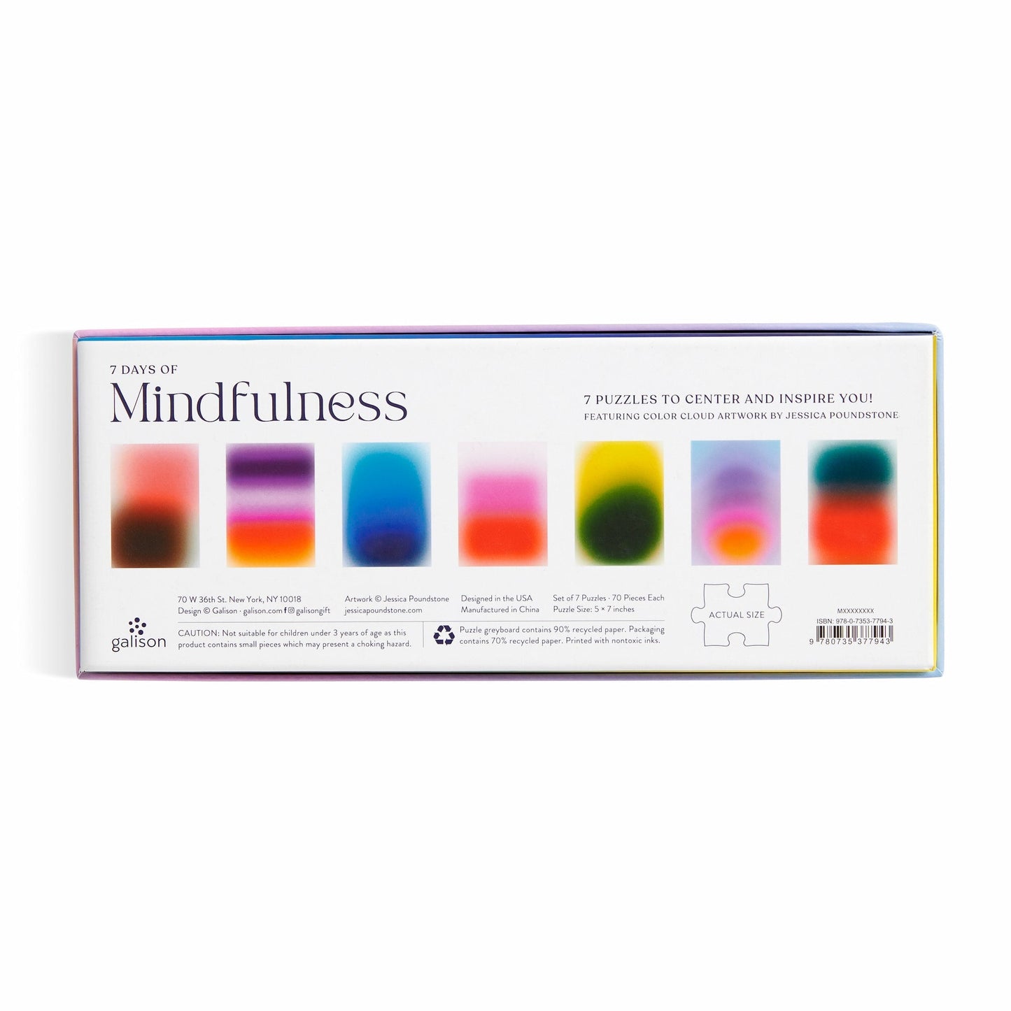 7 Days of Mindfulness Mini Puzzle Set