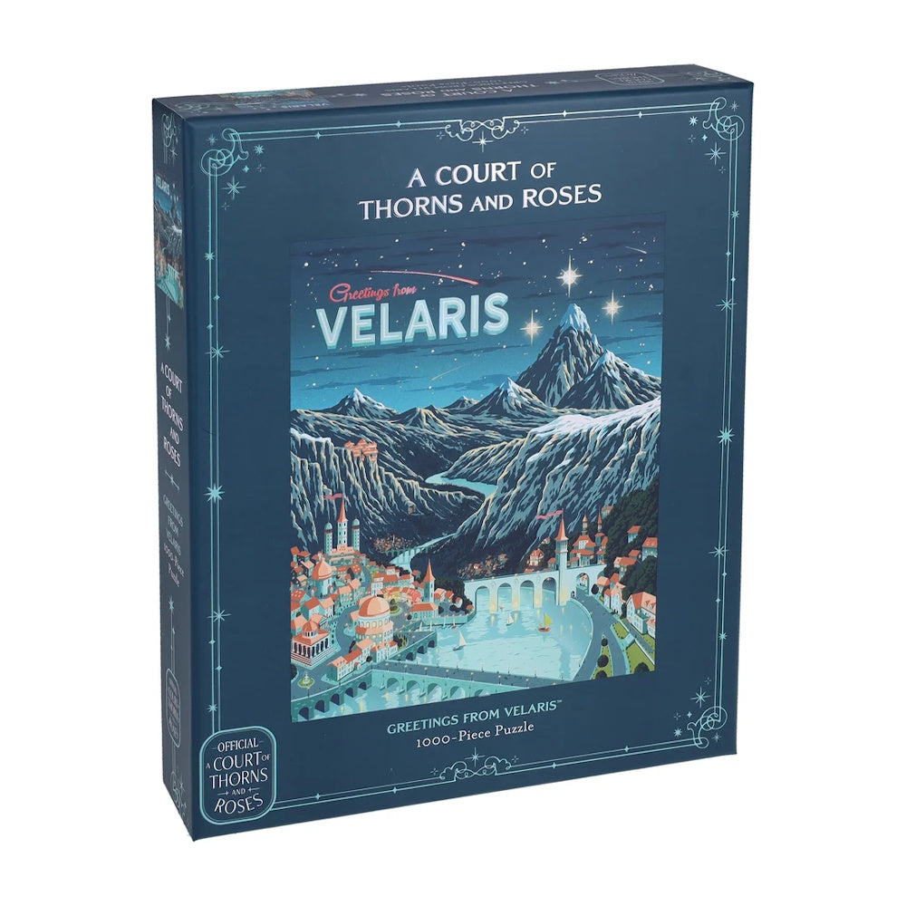 A Court of Thorns and Roses Official Greetings from Velaris 1000-Piece Puzzle (Preorder)