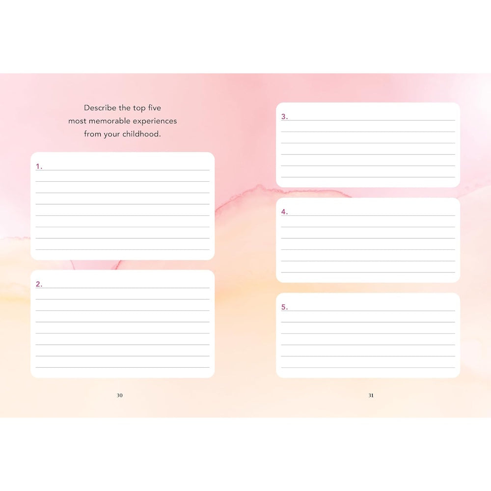 A Mother's Life: I Want To Know Everything About You Journal