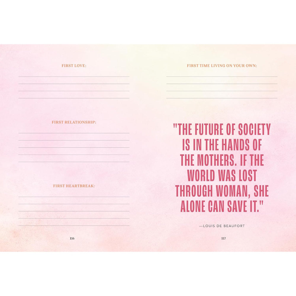 A Mother's Life: I Want To Know Everything About You Journal