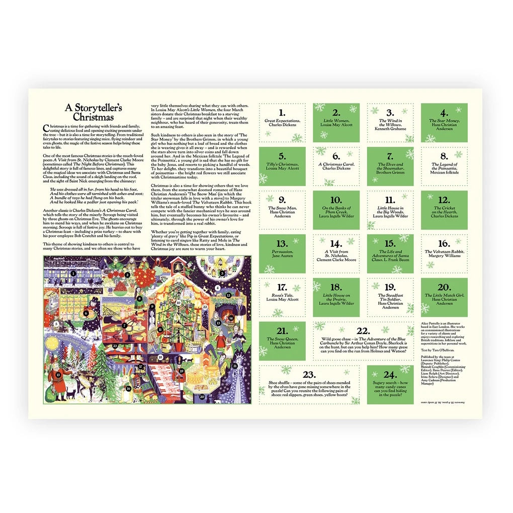 A Storyteller's Christmas 200 Piece Jigsaw Puzzle