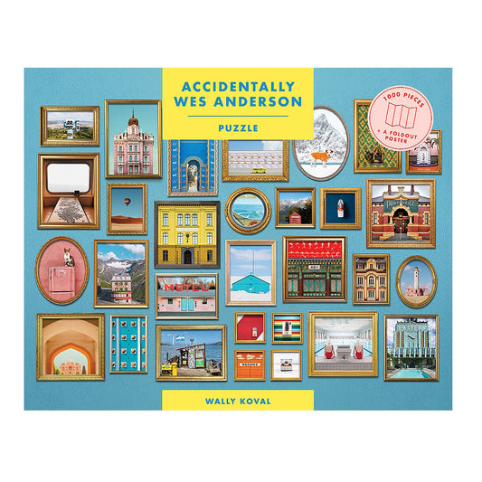 Accidentally Wes Anderson 1000 Piece Puzzle