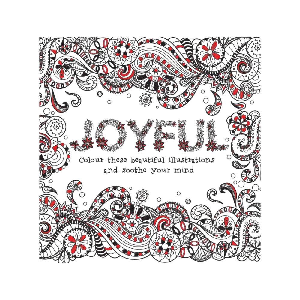 Joyful Colour Adult Colouring Book