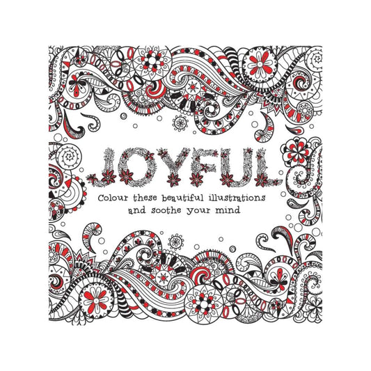 Joyful Colour Adult Colouring Book
