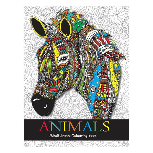 Mindfulness Adult Colouring Book - Animals