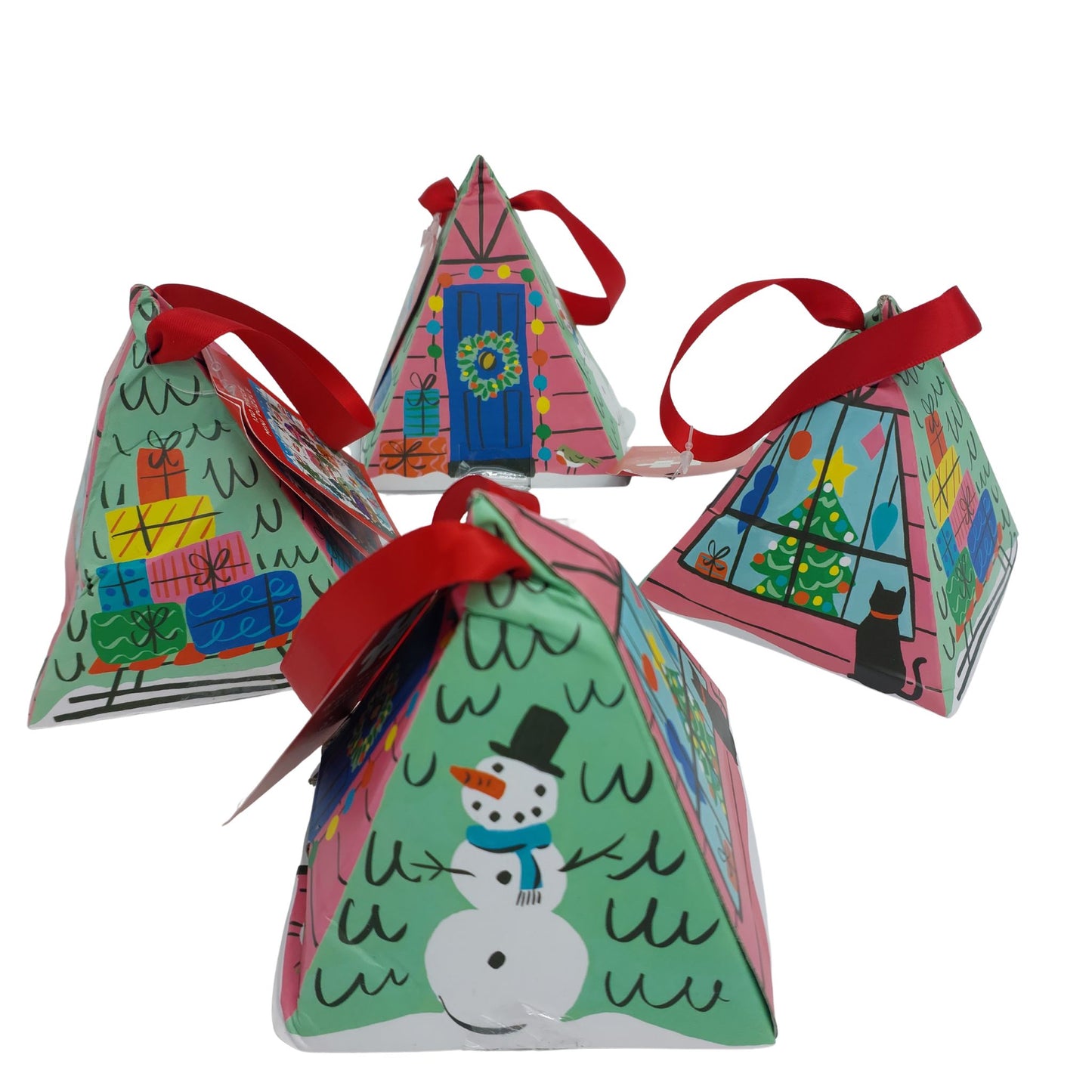 Galison Alpine Cottage 130 Piece Puzzle Ornament (Damaged Box)