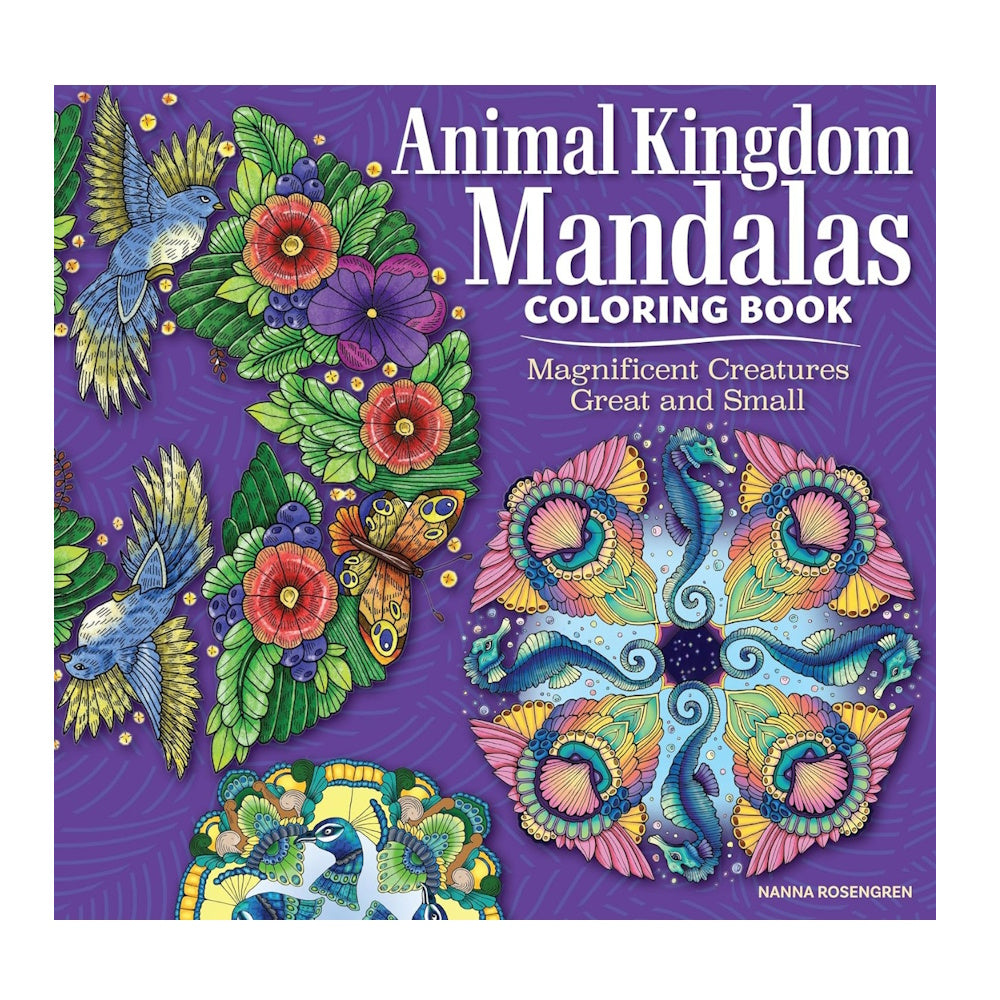 Animal Kingdom Mandalas Colouring Book