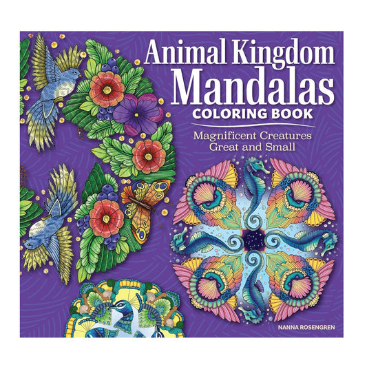 Animal Kingdom Mandalas Colouring Book