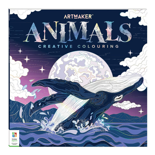 Art Maker Creative Colouring Book - Amazing Animals