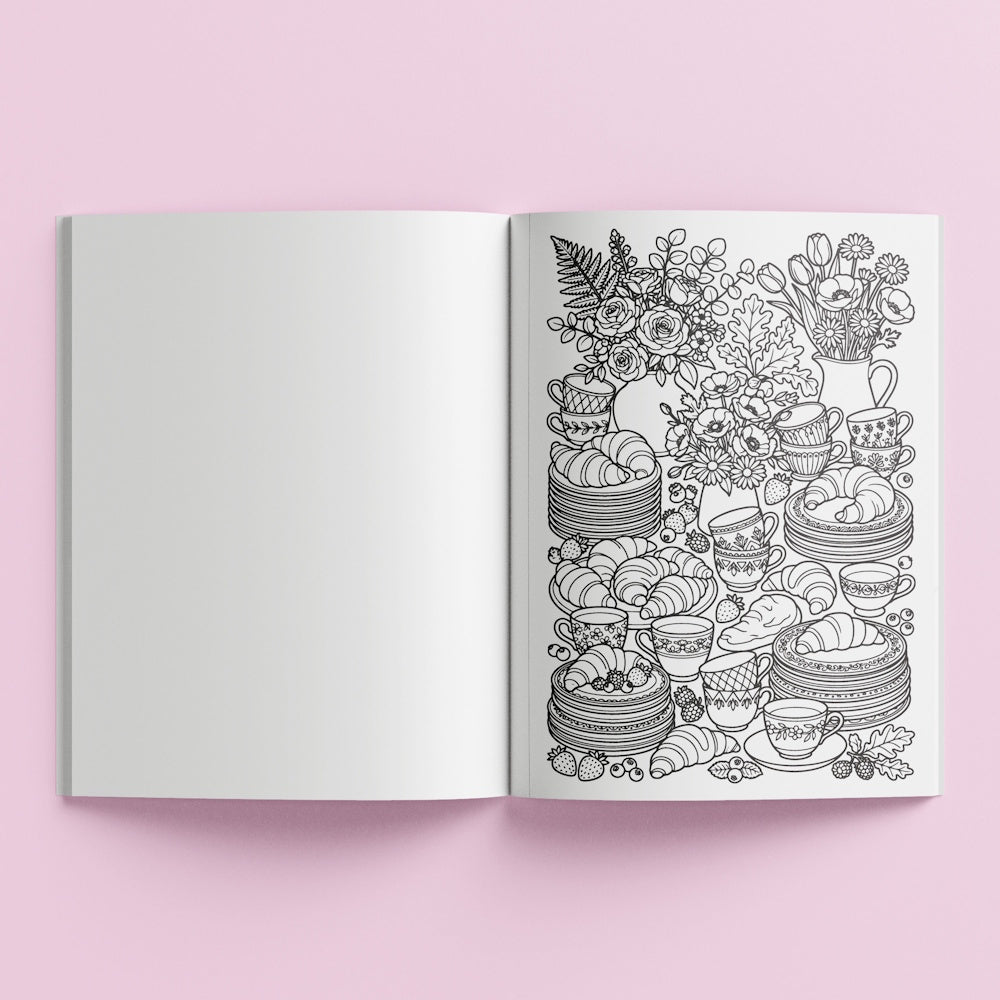Art Maker Colouring Book - Brunch Club
