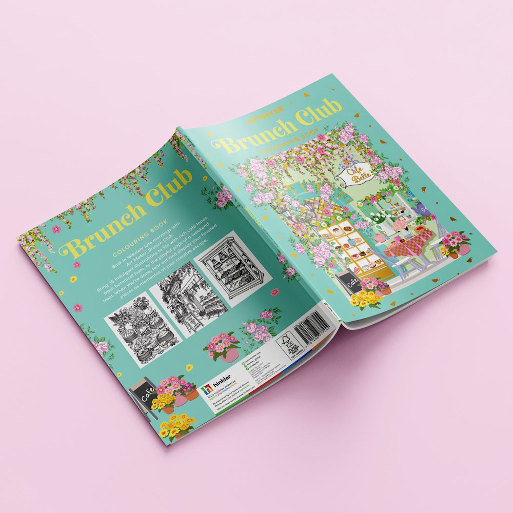 Art Maker Colouring Book - Brunch Club